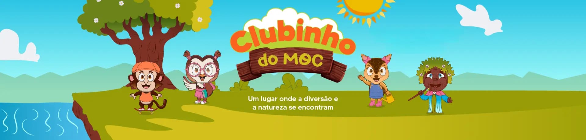 Banner do Clubinho do MOC