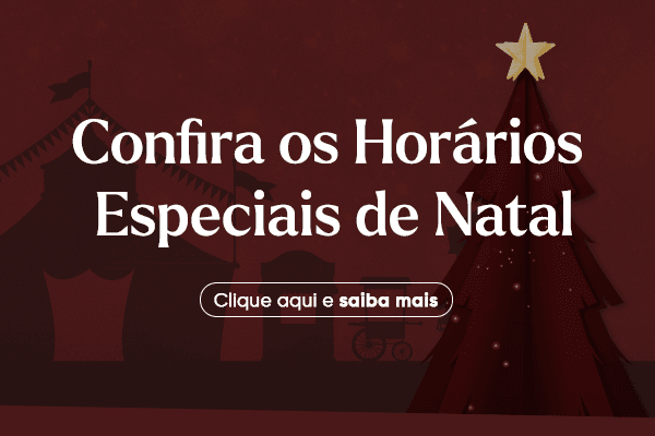 Horários especiais de natal