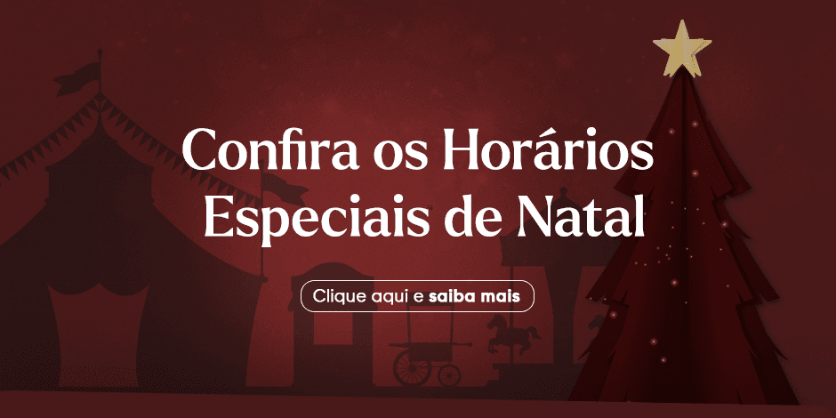 Horários especiais de natal