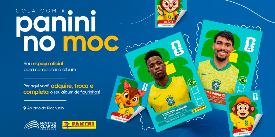 Espaço de troca de figurinhas