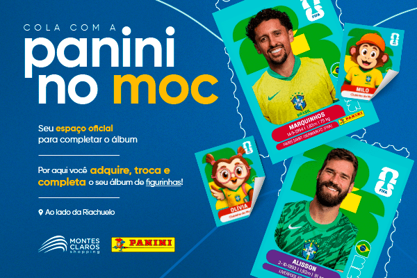 Espaço de troca de figurinhas